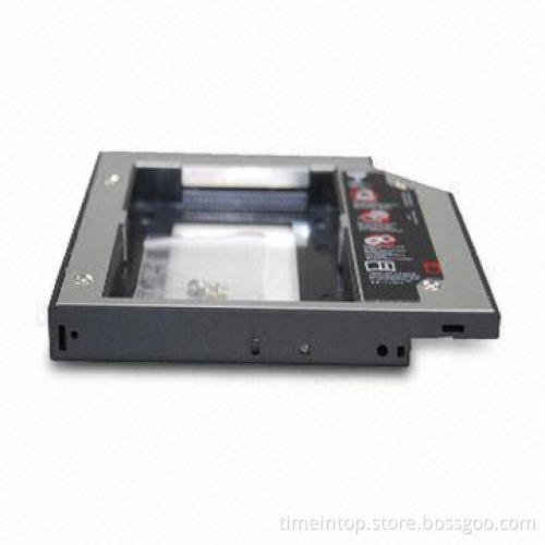 IDE Hard Drive Enclosure with Plug-and-play Function, Used for 12.7mm Universal Optical Drives